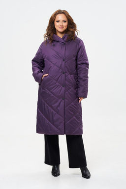Пальто Modema 3011-3 фиолетовый