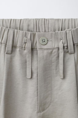 PANTAL?N FLUIDO PINZAS / Gris / Tostado - Zara фото 3