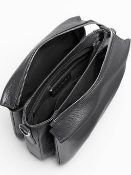 Женская кожаная сумка Richet 3280LN 303 Серый