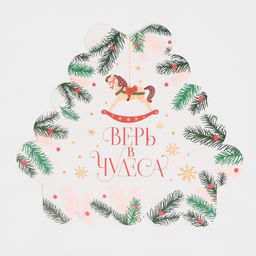 Цена за 5 шт. Коробка для кондитерских изделий новогодняя с пластиковой крышкой «Щелкунчик», 18×18×4 см