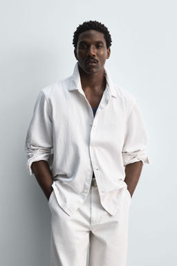 LIGHTWEIGHT DENIM SHIRT LIMITED EDITION - Zara фото 2