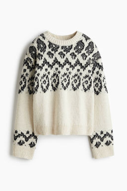 Jersey en punto jacquard