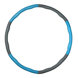 Обруч массажный Woohooo Meteor Twist / D65 cm 6 секций / синий-серый / уп 25 - Галеонтрейд фото 3